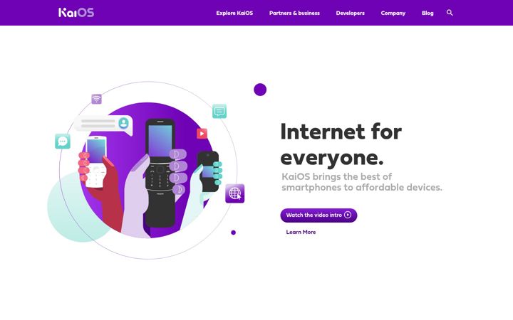 Snímek obrazovky kaiostech.com