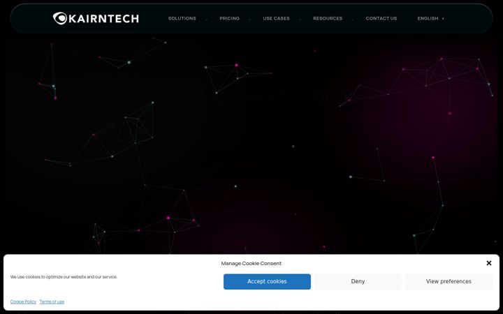 Screenshot of kairntech.com