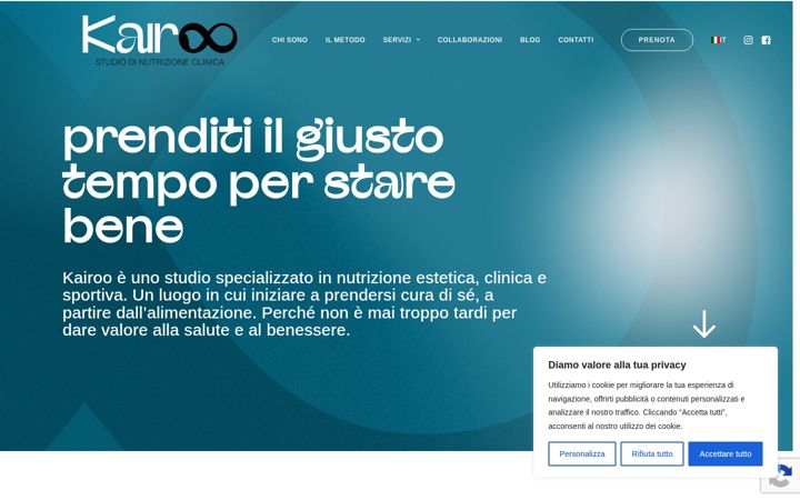 Screenshot of kairoo.it