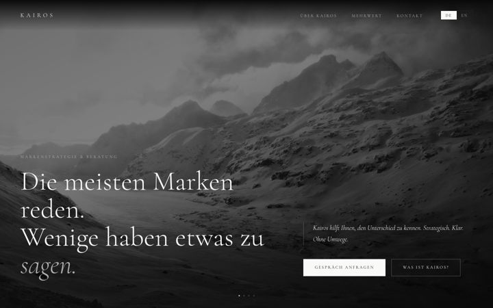 Screenshot of kairos-consulting.ch