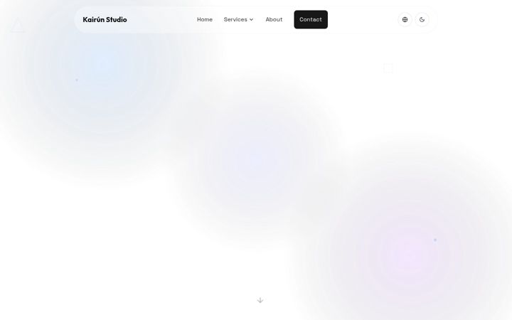 Screenshot of kairunstudio.com