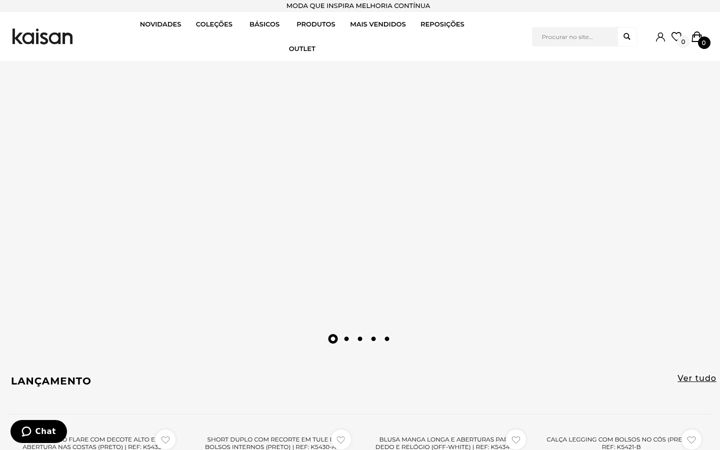Screenshot of kaisan.com.br