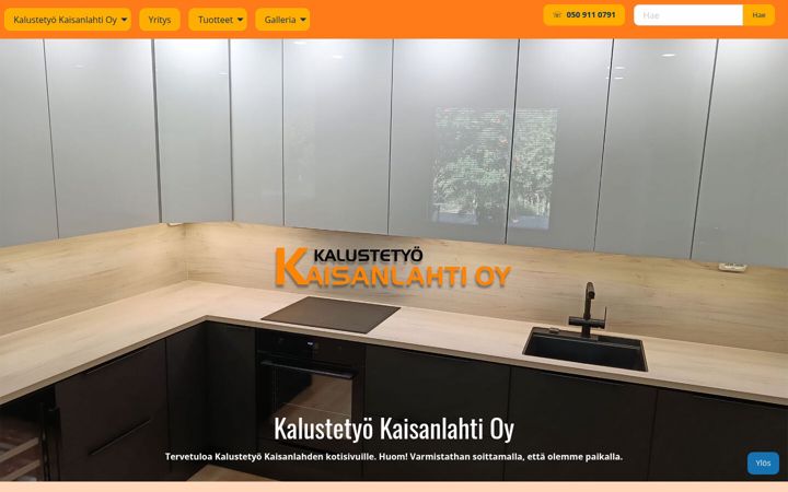 Screenshot of kaisanlahti.com