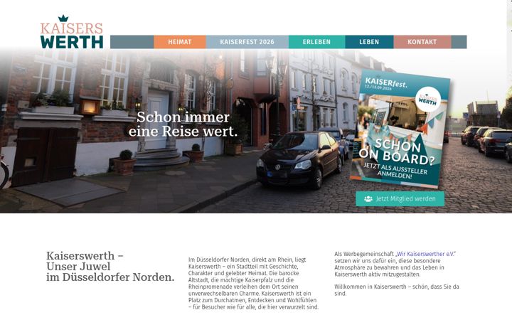Screenshot of kaiserswerth.de