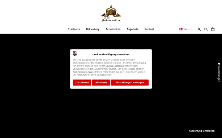 Screenshot of kaiserwetter1871.com