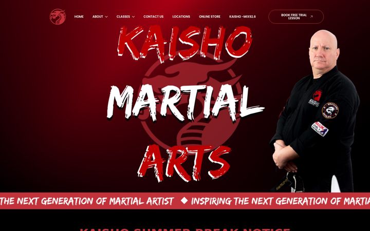 Screenshot of kaishouk.co.uk