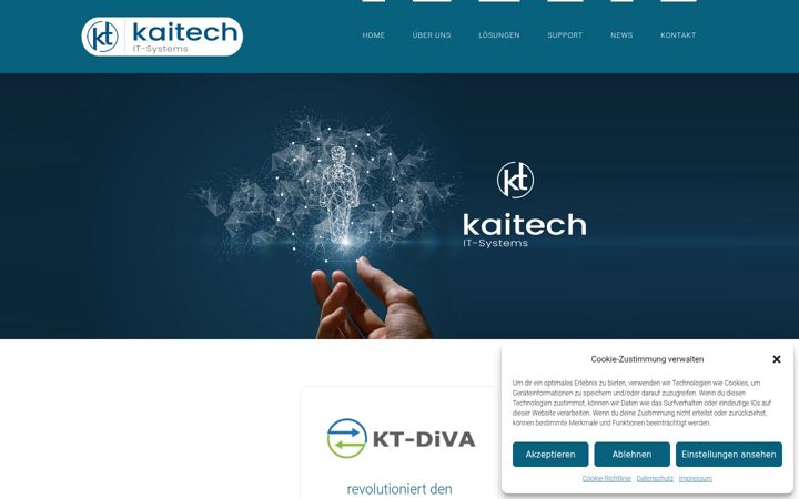 Screenshot of kaitech.de