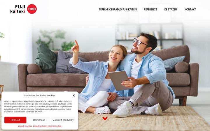 Screenshot of kaiteki.cz