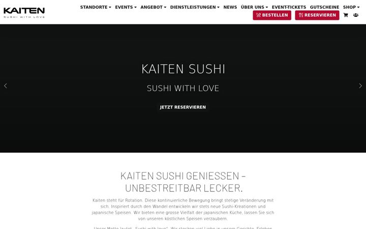 Screenshot of kaiten.ch