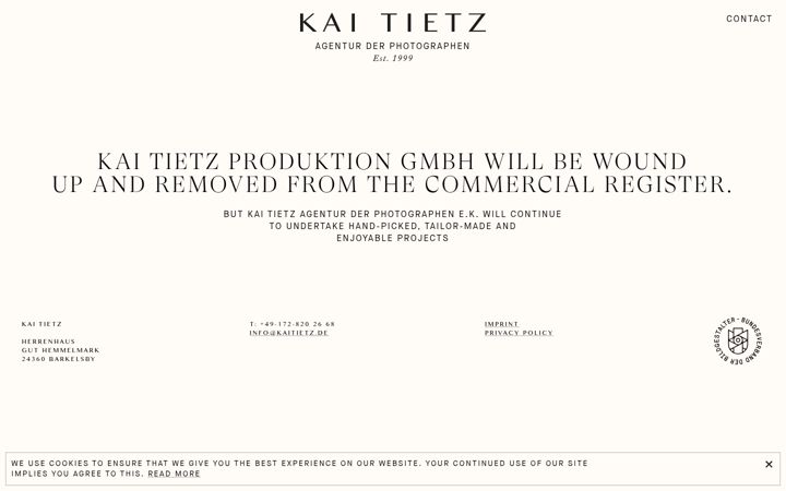 Screenshot of kaitietz.de