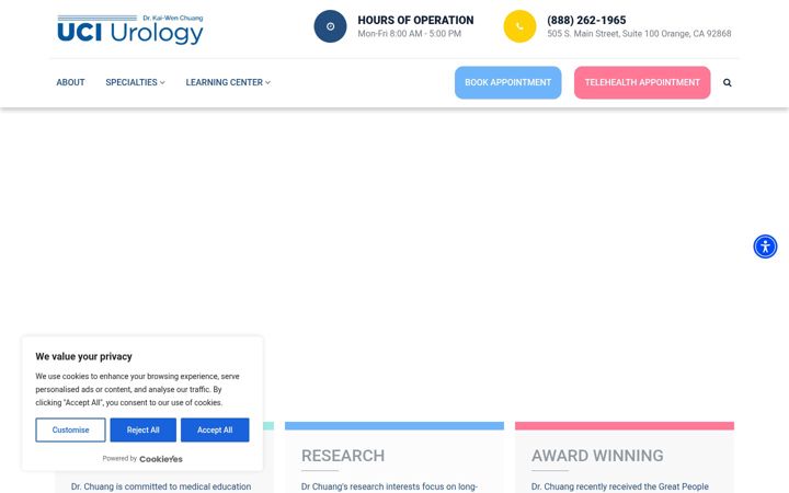 Screenshot of kaiwenchuangmd.com