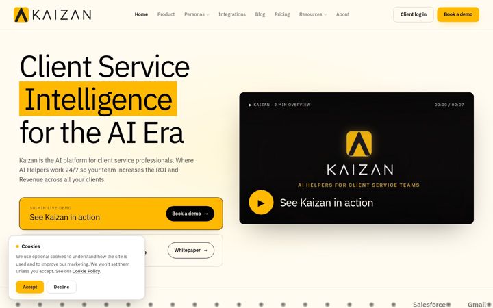 Képernyőkép: kaizan.ai