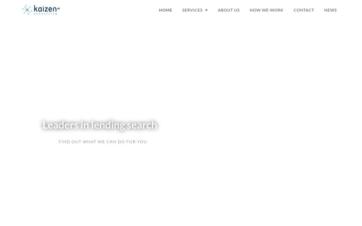 Screenshot of kaizenconsultinguk.co.uk