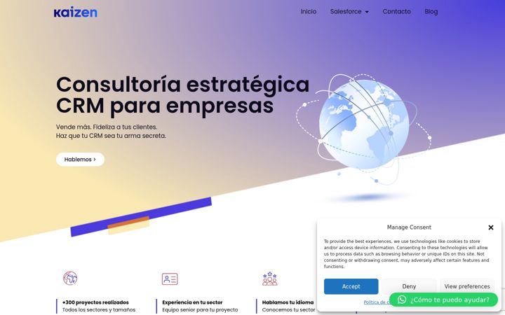 Screenshot of kaizenstep.com