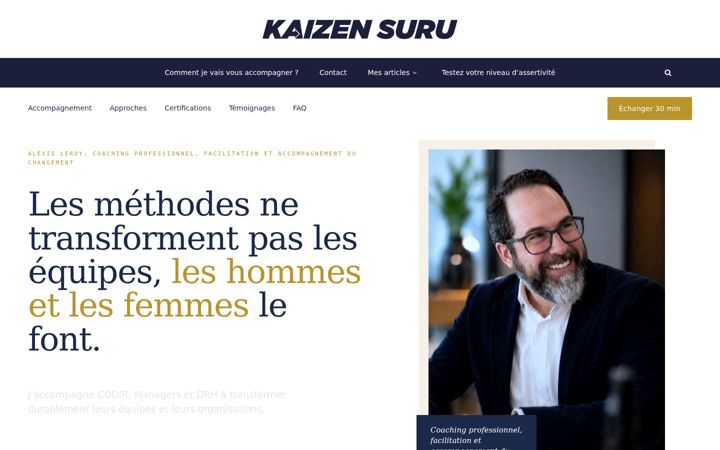 Screenshot of kaizensuru.com