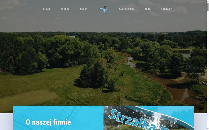 Screenshot of kajakimilicz.eu