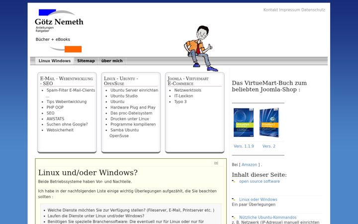 Screenshot of kajamogo.de