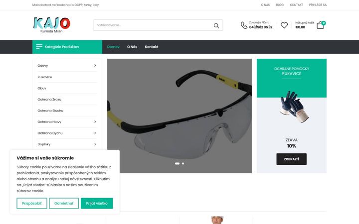 Screenshot of kajo-dk.sk