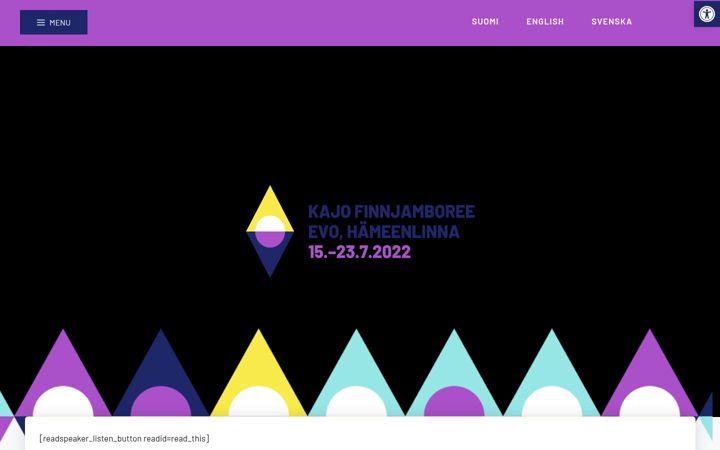 Screenshot ta' kajo2022.fi