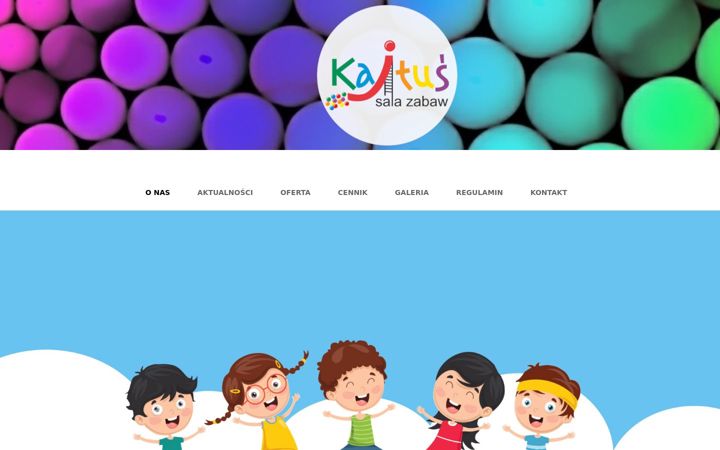 Screenshot of kajtus.net.pl