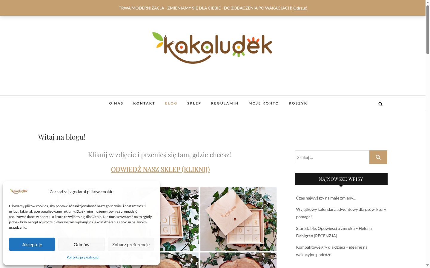 Screenshot tal-banner tal-kunsens muri qabel kwalunkwe interazzjoni