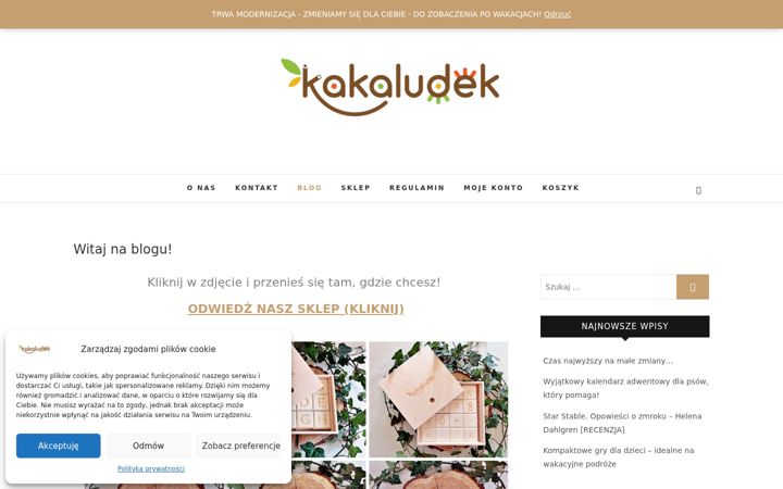 Screenshot of kakaludek.pl