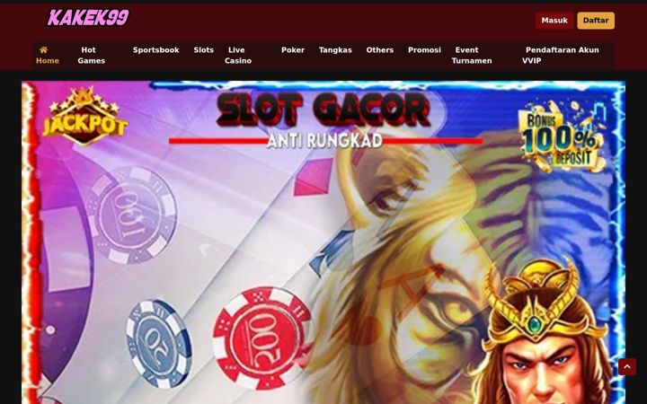 Screenshot of kakek99.org