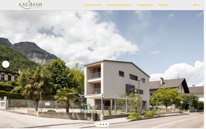 Screenshot of kakibaum.it