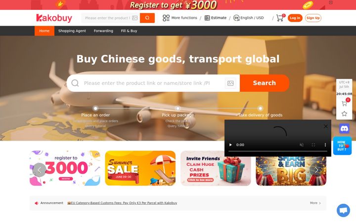 Zrzut ekranu kakobuy.com