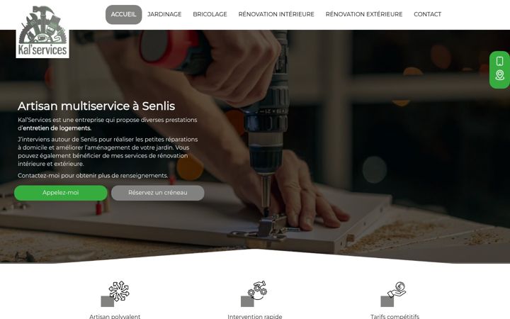Screenshot of kal-services.fr