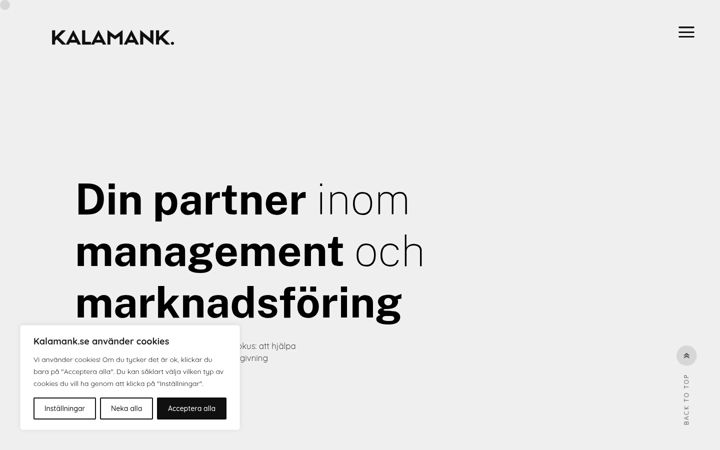Screenshot of kalamank.se