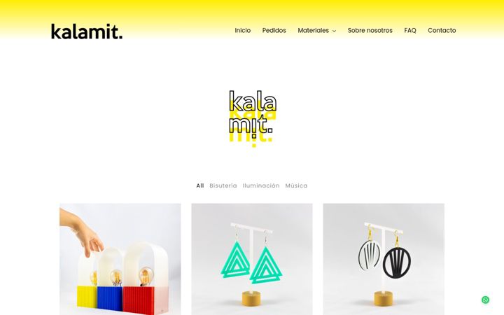 Screenshot of kalamit.es