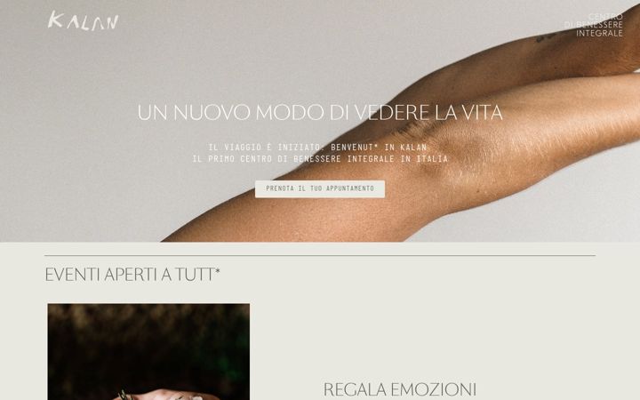 Screenshot of kalancentro.it