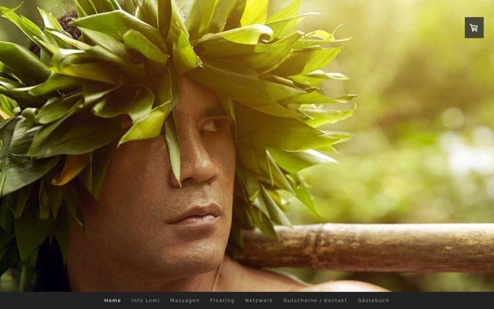 Screenshot of kalani-lomilomi.de