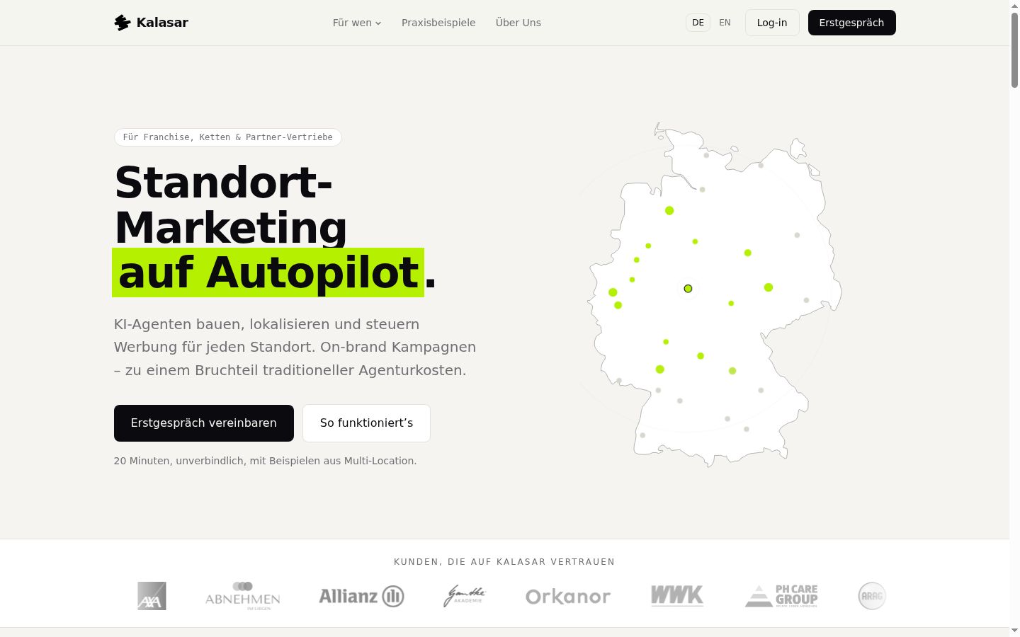 Sutikimo reklamjuostės, rodytos prieš bet kokią sąveiką, ekrano kopija