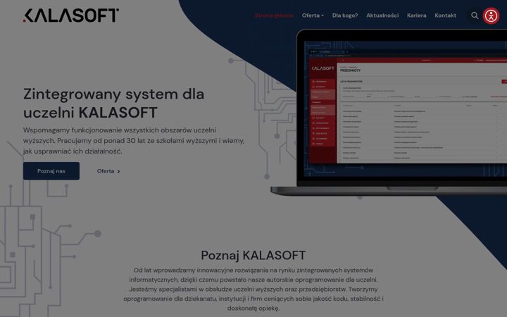 Screenshot of kalasoft.pl