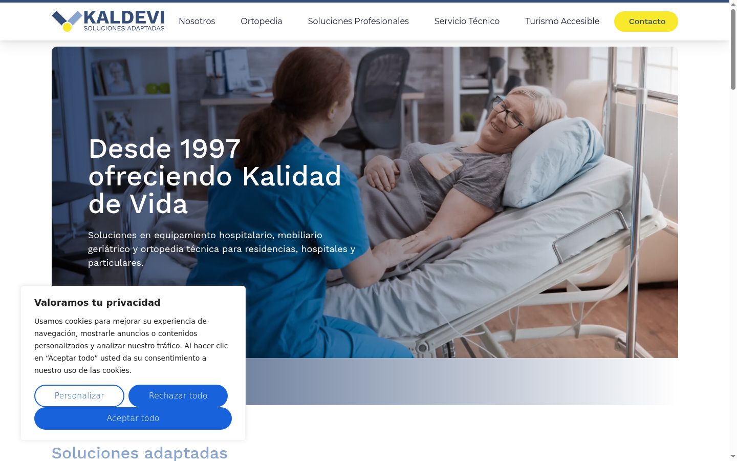 Screenshot του banner συγκατάθεσης που εμφανίστηκε πριν από οποιαδήποτε αλληλεπίδραση