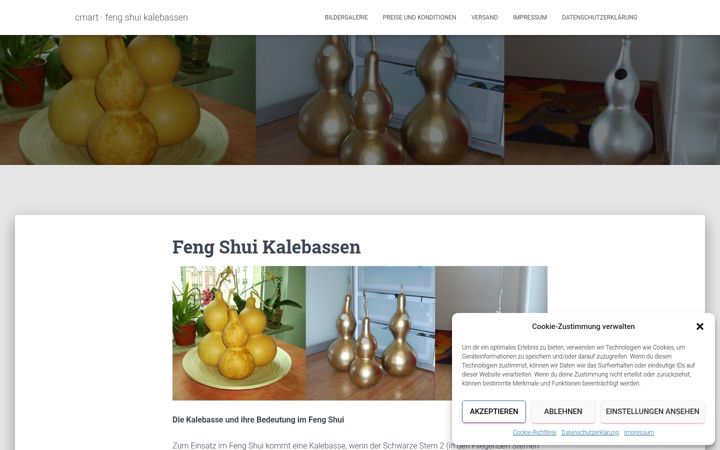 Screenshot of kalebassen.de