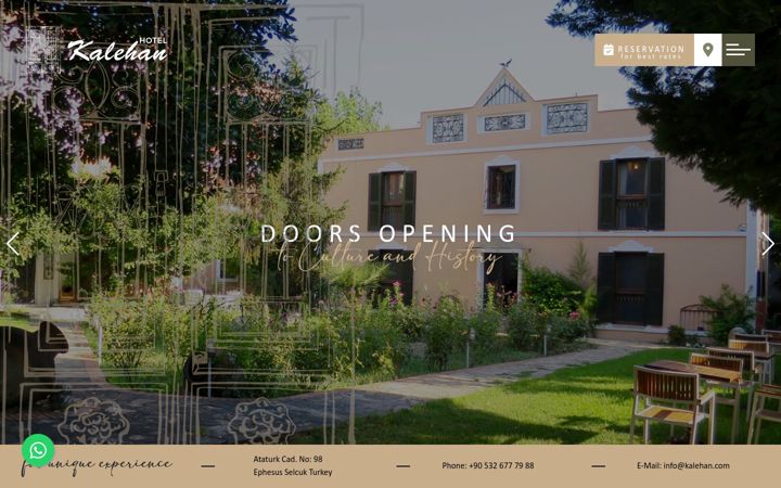 Screenshot of kalehan.com