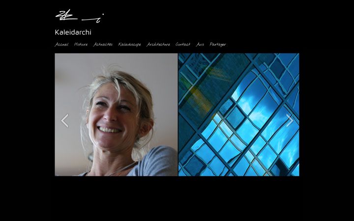 Screenshot of kaleidarchi.fr