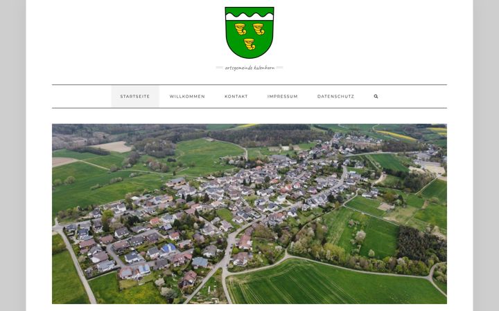 Screenshot of kalenborn.eu