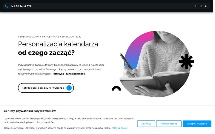 Screenshot of kalendarze-autorskie.pl