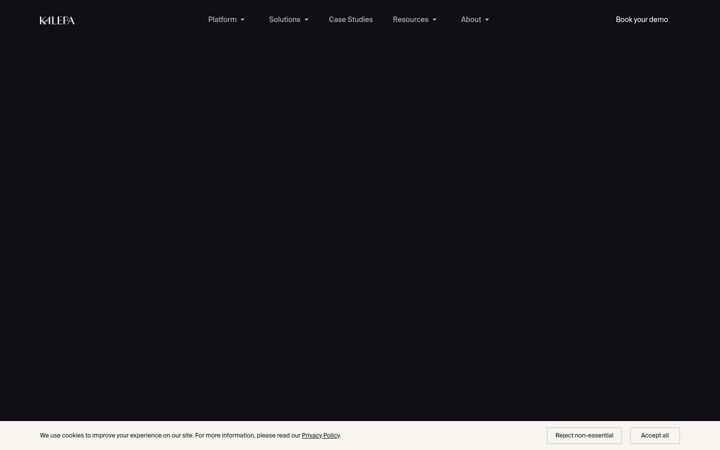 Screenshot of kalepa.com