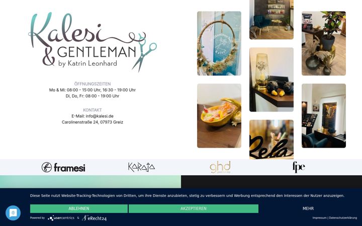 Screenshot of kalesi.de