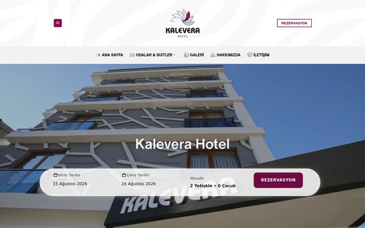 Screenshot of kalevera.com