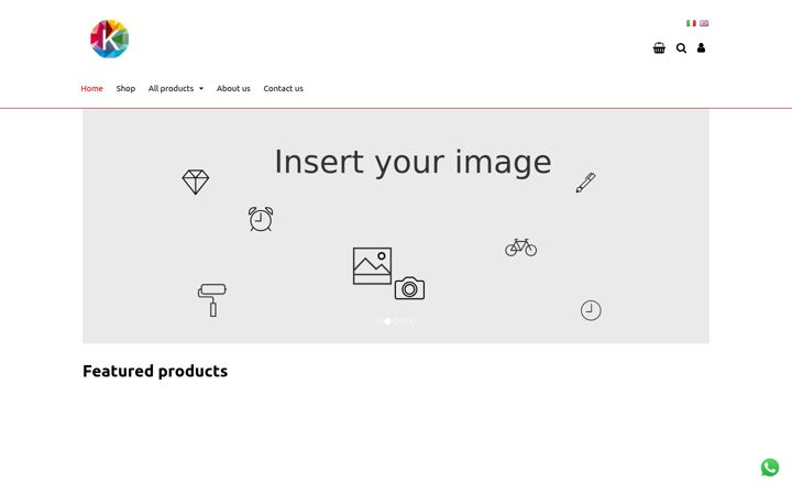Screenshot of kaleydos.it
