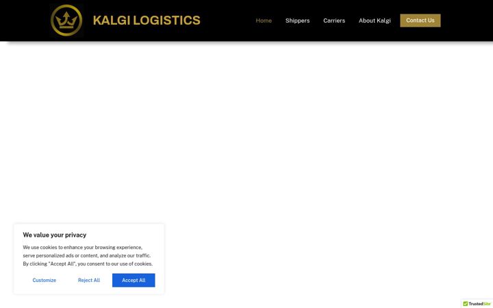 Screenshot of kalgi.net