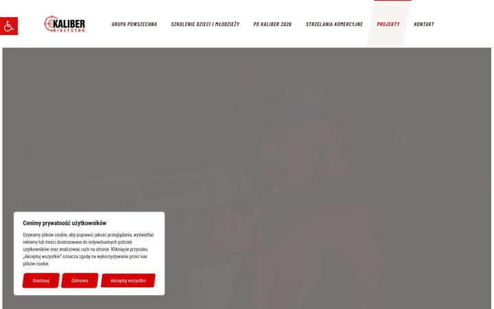 Screenshot of kaliberbialystok.pl