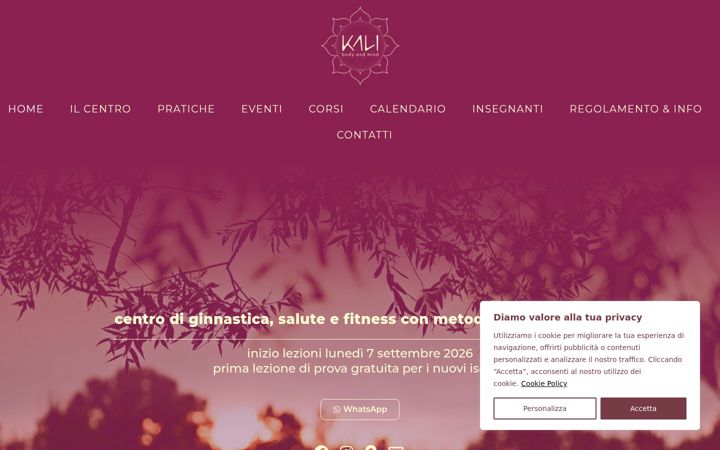 Screenshot of kalibodyandmind.it
