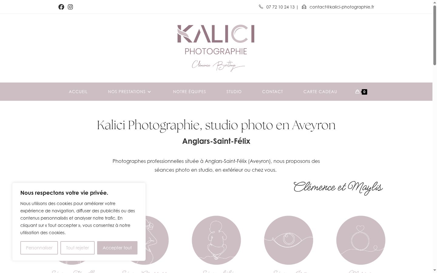 Screenshot van de toestemmingsbanner zoals getoond vóór enige interactie